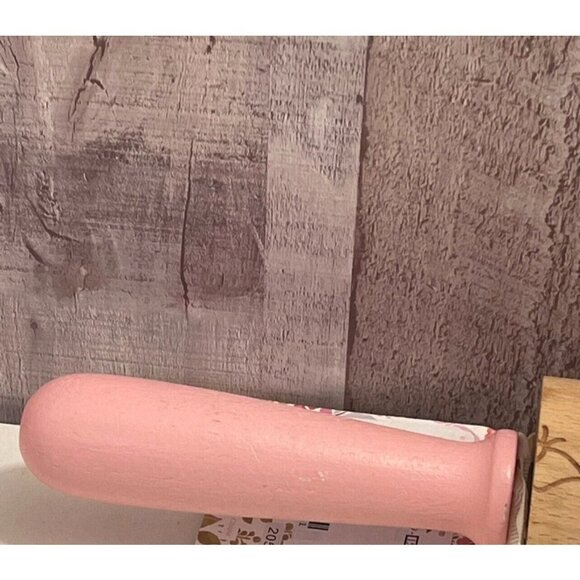 Master Class Rolling Pin With embossed Butterfly Pink - Picture 3 of 4